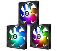 TR TL-C14C-S ventilador de enfriamiento de alto rendimiento 1500 rpm, ventilador de enfriamiento PWM de 4 pines con rodamiento S-FDB, 3 paquetes de ventilador de CPU (140 mm, argb)