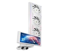 TR -Trofeo Vision 360 ARGB para AM4/AM5, Intel LGA1851/1700, pantalla LCD a color de 6,86 pulgadas con resolución de 1280 x 480, panel magnético, imágenes dinámicas/estáticas DIY
