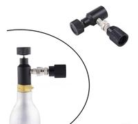 TR21-4 a CGA320 W21.8-14 para adaptador de cilindro de gas compatible con carbonatadores SODASTREAM para una red de recarga más amplia (A)