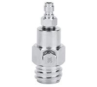 TR21-4 Conector Adaptador Tanque CO2 Externo con Disco de Ráfaga 3K para Soda Soda Club, Cabezal Macho 8 mm, Fácil Instalación, Material Latón, Uso en Hogar Oficina Restaurante Eventos