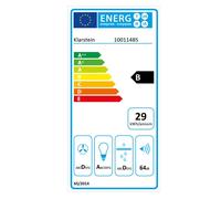 TR60WS Campana extractora 2 filtros inox. 310m³/h Klarstein