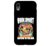 Trabaja Smart SLOTHIN' IN The Sun sé tu Propio Jefe Empresario Carcasa para iPhone XR