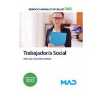 Trabajador/a Social Del Servicio Andaluz De Salud. Test Del Temario Común