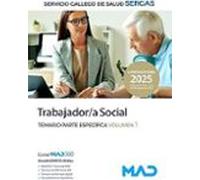 Trabajador/a Social Del Servicio Gallego De Salud (sergas). Temar Io P