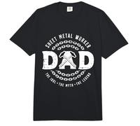 Trabajador de Chapa Papá El Trabajador Smith Trabajador de Chapa Comfort Colors Adult Heavyweight T-Shirt