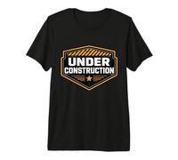 Trabajador de la construcción Superación Personal Gimnasio Entrenamiento Cotización Camiseta Premium