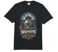 Trabajador De Las Profundidades Marinas Beyond The Horizon Comfort Colors Adult Heavyweight T-Shirt