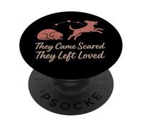 Trabajador de Refugio de Animales Voluntario de Rescate de Animales Sociedad Protectora de Animales PopSockets PopGrip Adhesivo