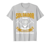 Trabajador del Metal Soldador Welder Divertido Soldadura Camiseta, Hombre, Plata, L
