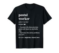 Trabajador Postal Definición de Diccionario Divertido Camiseta