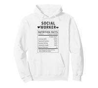 Trabajador Social Divertido Sudadera con Capucha