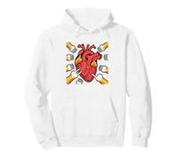 Trabajador Social Escolar Café Burnout Humor Trabajo Sudadera con Capucha