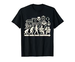Trabajador Social Evolución Servicios Humanos Trabajo Trabajo Gráfico Camiseta