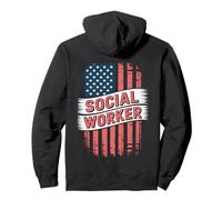 Trabajador Social Sudadera con Capucha