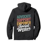 Trabajador Social Sudadera con Capucha