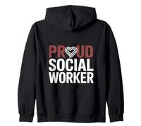 Trabajador Social Sudadera con Capucha