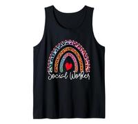Trabajador social Trabajador social de la escuela vintage Camiseta sin Mangas