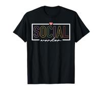 Trabajador Social Trabajo Social Mes Trabajo Divertido Amor Camiseta