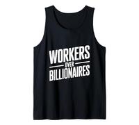 Trabajadores sobre multimillonarios - Defienden la equidad Camiseta sin Mangas