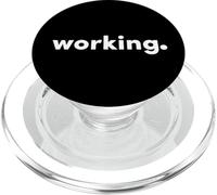 TRABAJANDO - Camiseta Emprendedor Hustle PopSockets PopGrip para MagSafe