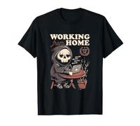 Trabajando Desde casa Empleado del año Funny Death EduEly Camiseta