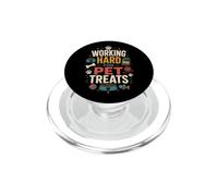 Trabajando Duro por Golosinas de Mascotas PopSockets PopGrip para MagSafe