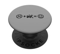 Trabajar en Coches Hace Feliz Divertido mecánico Tuning Amante PopSockets PopGrip Adhesivo