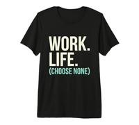 Trabajar y Vivir Camiseta Premium