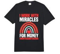 Trabajo con Milagros por Dinero Maestro Montessori Comfort Colors Adult Heavyweight T-Shirt