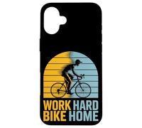 Trabajo duro Bicicleta Inicio Bicicleta Viaje Carcasa para iPhone 16 Plus
