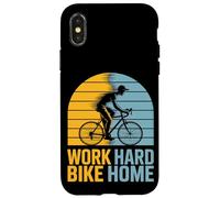 Trabajo duro Bicicleta Inicio Bicicleta Viaje Carcasa para iPhone X/XS