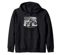 _Trabajo Duro para Que mi 4 x 4 Pueda Tener un 4x4 Off-Roading Sudadera con Capucha