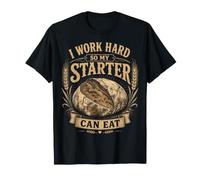 Trabajo Duro para Que mi Principiante Pueda Comer Pan Panadero de Masa Madre Camiseta
