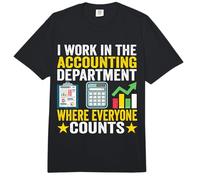 Trabajo en el Departamento de Contabilidad Funny Contable Apparel Comfort Colors Adult Heavyweight T-Shirt