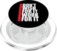 Trabajo más Duro Motivación Fitness Gimnasio Emprendedor Inspiración PopSockets PopGrip para MagSafe