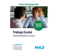 TRABAJO SOCIAL TEMARIO ESPECIFICO 1 JUNTA ANDALUCIA | Aa. Vv.