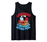 Trabajos De Verano - Salvavidas De La Oficina Piscina Camiseta sin Mangas