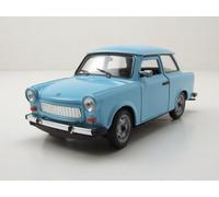 Trabant 601 Trabbi Cielo Azul Modelo De Coche 1:24 Welly