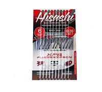 Trabucco Anzuelos de Pesca Fluorocarbono Anzuelos Montados Hisashi 10026 Chinu Anzuelos 04-0.26 mm 200 cm Anzuelo Surfcasting