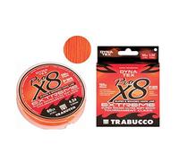 Trabucco Hilos de Pesca Dyna-Tex X8 Pro Extreme 0.128 mm PE 0.6 6.81 kg 150 m Trenzado Spinning Surfcasting Carpfishing