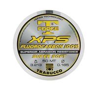 Trabucco Hilos de Pesca Fluorocarbon XPS T-Force 0.185 mm 50 m Fluorocarbono Spinning Surfcasting Boloñesa
