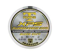 Trabucco Hilos de Pesca Fluorocarbon XPS T-Force 0.220 mm 50 m Fluorocarbono Spinning Surfcasting Boloñesa