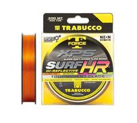 Trabucco T-Force XPS Surf HR UV Mark System - Hilo monofilamento profesional para pesca Surfcasting, alta reflectividad UV Neon Tek, estructura de 3 capas Nano Structure - 300 m (Ø 0,203 mm)