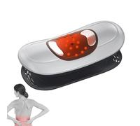 Tracción Lumbar Inteligente, Dispositivo Eléctrico De Tracción Lumbar, 3 Niveles De Compresa Caliente Y Vibración Multifrecuencia, Apagado Automático a Los 15 Minutos, Ideal para El Hogar