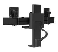 TRACE 45-631-224 soporte para monitor 68,6 cm (27") Negro Escritorio, Soporte de monitor negro, Abrazadera, 9,8 kg, 68,6 cm (27"), 100 x 100 mm, Ajustes de altura, Negro