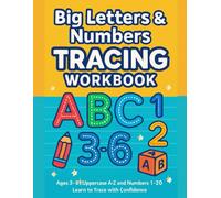 Trace Alphabet With Numbers: Fun and Easy Connect the Dots Activity Book with Letters And Numbers