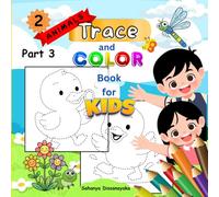 Trace and Color Book for Kids - Animals 2 ( Part 3 ): Cute Duck Activities Coloring & Tracing Workbook for Kids | 8.5×8.5 Inch | 80 images page with ... Easy Pictures. (Kids Trace & Color Series)