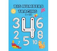 Trace and Learn Numbers 1 to 10 | Big, Simple and Bold - Easy to Trace and Perfect for Small Hands: Numbers Tracing Workbook for Preschoolers & ... Workbook | Numbers Activity Book