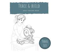 Trace & Build: A DIY-Themed Tracing Book for Relaxation and Creativity