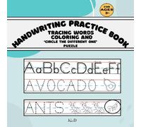 Trace, Color and Find!: Practice pen control, tracing words and logic puzzle (Tracing Activity)